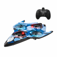 Дитячий радіокерований літак-винищувач YX110 з LED-підсвіткою, трюковий квадрокоптер для дітей