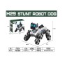 Інтелектуальний робот-собака на колесах H29-1 з пультом, LED-підсвіткою та трюками – робот-трюкач для дітей