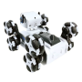 Інтелектуальний робот-собака на колесах H29-1 з пультом, LED-підсвіткою та трюками – робот-трюкач для дітей