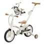 Дитячий двоколісний велосипед-трансформер Strider 6в1 складний, 12 ", біговел, заднє ручне гальмо, білий