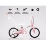 Дитячий двоколісний велосипед-трансформер Strider 6в1 складний, 12 ", біговел, заднє ручне гальмо, рожевий