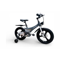 Дитячий двоколісний велосипед Cruzzier Super Bird 14" з магнієвою рамою – безпечний, легкий, міцний (рожевий, сірий, блакитний) 