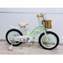 Дитячий двоколісний велосипед Maraton Frog 16" з магнієвою рамою, кошиком та додатковими колесами, легкий та міцний (бузковий, салатовий, рожевий)