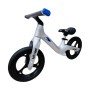 Біговел Maraton Marco 12" з надувними колесами, легкий дитячий велосипед без педалей для дітей синій, білий, бежевий