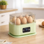 Електрична яйцеварка на 6 яєць з таймером, функцією приготування на парі, 220V, 200 Вт – компактний кухонний прилад