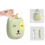 Складаний дитячий унітаз (зелений) портативний дорожній горщик до 30 кг, компактний туалет для подорожей, авто, прогулянок і дому