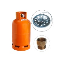 Балон газовий BOMBOLA 12л з латунними тарілками – посилений металевий балон для побутового та професійного використання