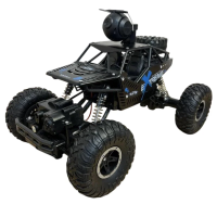 Дитячий акумуляторний джип на радіокеруванні з Wi-Fi камерою, машинка позашляховик з пультом керування та підключенням до смартфона