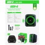 GEDI-G GD-928 Bluetooth-колонка 8″ 40Вт – потужний портативний динамік зі стереозвуком, підтримкою USB, TF-карти, AUX та FM для дому та вечірок