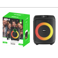 Сучасна портативна колонка GEDI-G GD-925, 30Вт, 8'' динамік, Bluetooth, акумуляторна, забезпечує потужний стереозвук