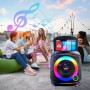 Портативна караоке-система Sound GEDI-G GD-1420, 40Вт, 8" динамік, 10,4" Android екран, Bluetooth колонка з мікрофоном