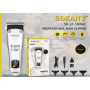 Чоловічий тример Sokany SK-16064 – акумуляторна бездротова машинка для стрижки з 3 насадками, USB-зарядка, 600mAh, компактний та професійний догляд