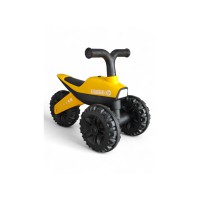 Триколісний дитячий толокар Cooge 6199 3в1 музичний з підсвіткою, від 1 року, широкі колеса, міцний пластик, (жовтий, зелений, синій)