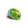 Шолом дитячий захисний Dino Rider CL-KL-02 для велосипеда, самоката, роликів і скейтборду, легкий ударостійкий шолом з вентиляцією та регулюванням розміру (помаранчевий, зелений, темно-зелений)