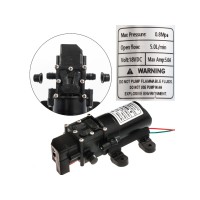 Насос для обприскувача акумуляторного 5 л 18V DC 220–240V 5А імпульсний пластиковий насос для садового обприскувача