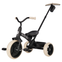 Дитячий триколісний велосипед Maraton Tri-Cycle Elit Pro Black – легкий з EVA колесами, батьківською ручкою, педалями, сталевою рамою, для дітей 2–6 років, до 25 кг