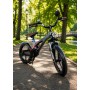 Детский велосипед XBW-888-18 (18") – двухколесный байк от 5 лет со стальной рамой, ручным тормозом и фонариком, городской, до 80 кг (серый, желтый, розовый)