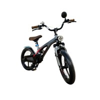 Велосипед детский XBW-888-20, 20 дюймов, 6+ лет, двухколесный, сталь, ручной тормоз, LED фонарик, городской до 80 кг (серый, желтый, розовый)