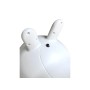 Детская каталка Rabbit 333 с музыкой и световыми эффектами, резиновые колеса, маневренная конструкция, крепкий пластиковый корпус, для детей от 1 года до 30 кг (розовый, белый)