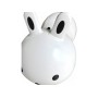 Детская каталка Rabbit 333 с музыкой и световыми эффектами, резиновые колеса, маневренная конструкция, крепкий пластиковый корпус, для детей от 1 года до 30 кг (розовый, белый)