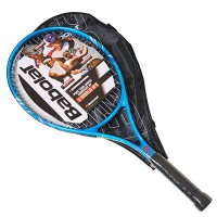 Тенісна ракетка Babolat 25 Pro синя 25 дюймів для дітей та підлітків  зі зростом 135–150 см, професійний спортивний інвентар для великого тенісу, тренувань, відпрацювання техніки та турнірів
