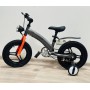Дитячий велосипед SWITCH BIKE 16 дюймів для дітей 5–7 років – двоколісний велосипед зі знімними додатковими колесами, міцною рамою, підніжкою, комфортним сидінням для хлопчиків і дівчаток, для навчання та щоденних прогулянок (чорний, зелений)