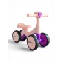 Дитячий толокар Baby Go XBD-169 – музичний з підсвіткою, комфортним сидінням, просте управління та стійкі колеса для дітей від 1 року, навантаження до 20 кг (рожевий, сірий, чорний)