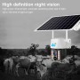 Камера відеоспостереження PTZ вулична 4G Outdoor Camera VC-9 із сонячною панеллю APP:V380 PRO 4Mp