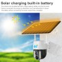 Камера відеоспостереження PTZ вулична 4G Outdoor Camera VC-9 із сонячною панеллю APP:V380 PRO 4Mp