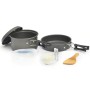 Туристичний посуд для кемпінгу зі сковорідкою та котелком Halin MA-75 Cocin set DS-200 з туристичним чохлом