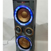 Активна колонка RB-555 X-BASS (300/600W/USB/FM/Bluetooth)